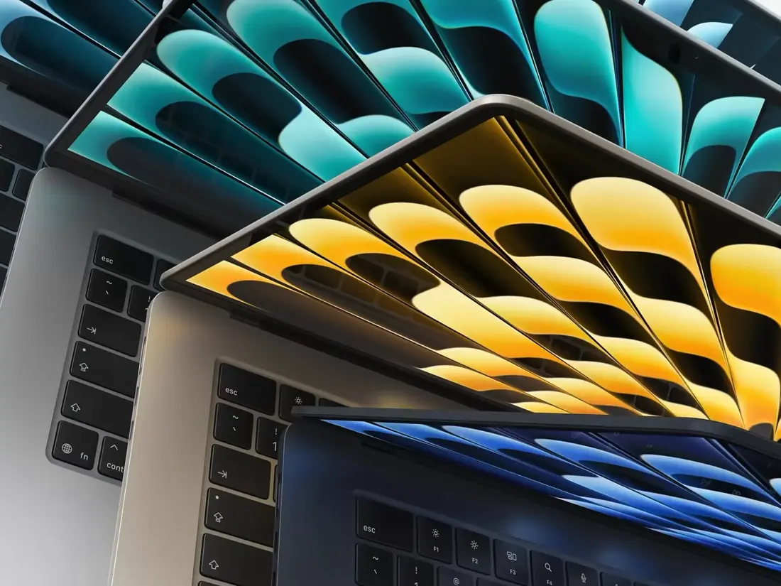 Четыре цвета MacBook Air