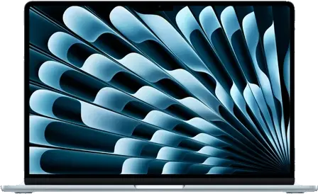 MacBook Air в небесно-голубом цвете
