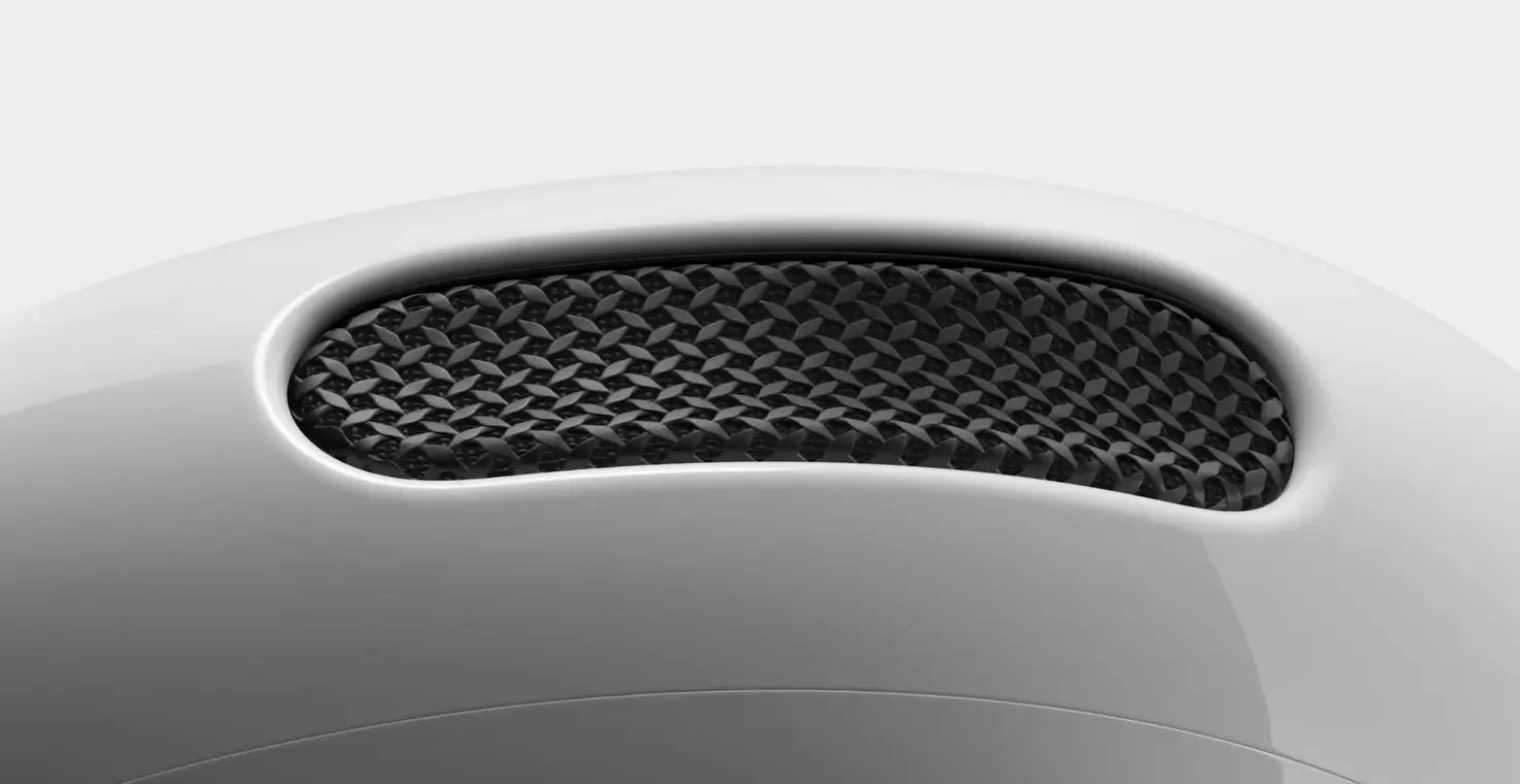 Канал выравнивания давления в корпусе AirPods 5