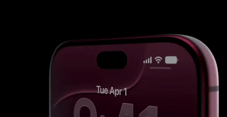 Dynamic Island и сенсоры Face ID под дисплеем iPhone 18 Pro